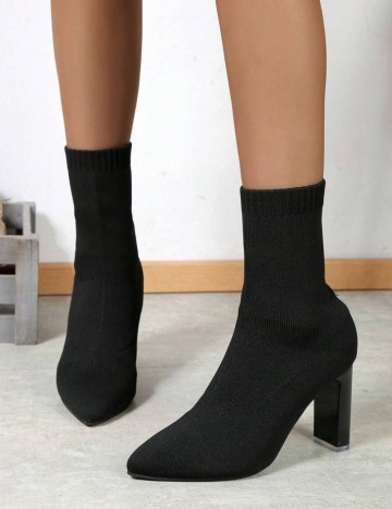 Botine Shein, negru