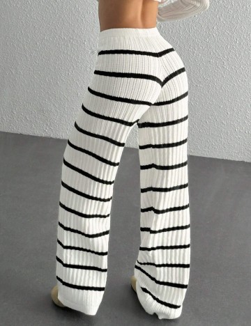 Pantaloni Shein, alb