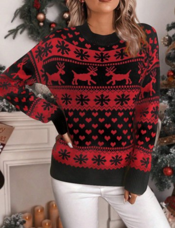 Pulover Shein, mix culori