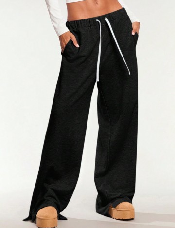 Pantaloni Shein Forever 21, negru