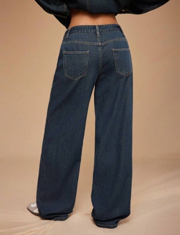 Jeans Shein Forever 21, albastru