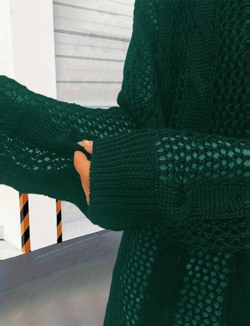 Bluză Shein Curve+, verde