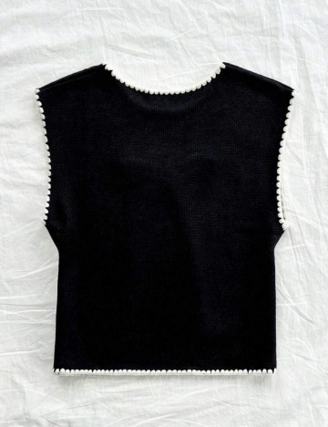 Vestă Shein, negru