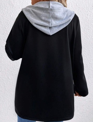 Cardigan Shein Curve+, mix culori