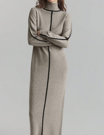 Rochie maxi Shein, bej