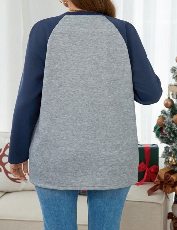 Bluză Shein Curve+, mix culori