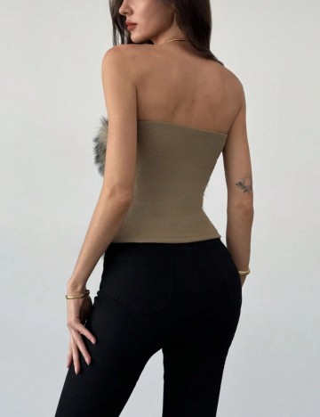 Top Shein, bej