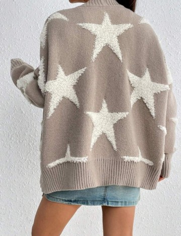 Cardigan Shein, mix culori
