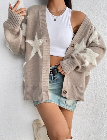 Cardigan Shein, mix culori