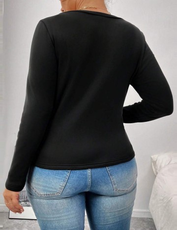 Bluză Shein Curve+, negru