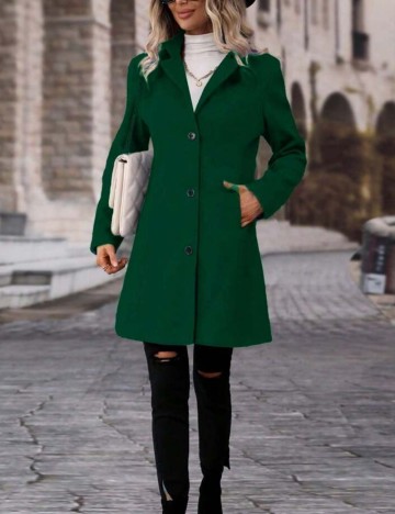 Palton Shein, verde