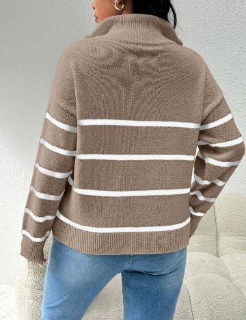 Pulover Shein Curve+, mix culori