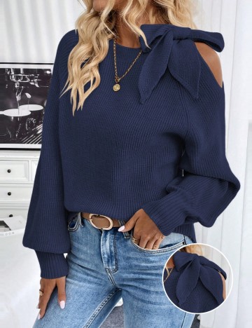 Pulover Shein, bleumarin
