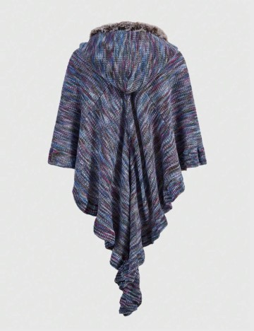 Poncho Shein Romwe, mix culori