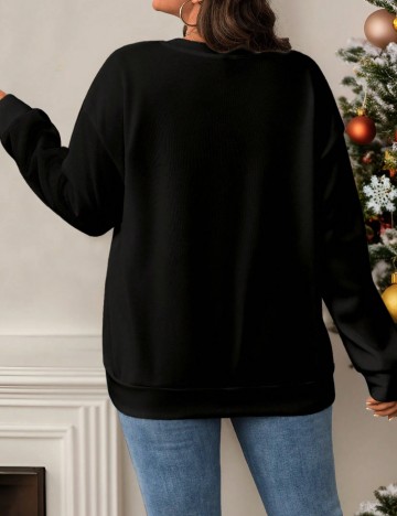 Bluză Shein Curve+, negru