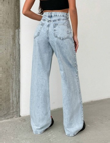 Jeans Shein, albastru
