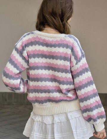 Cardigan Shein, mix culori