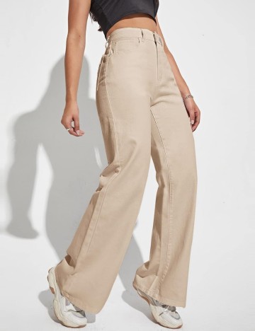 Jeans Shein, bej