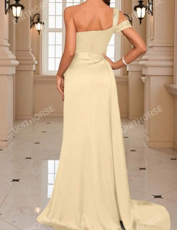 Rochie de ocazie Shein UNITHORSE, galben