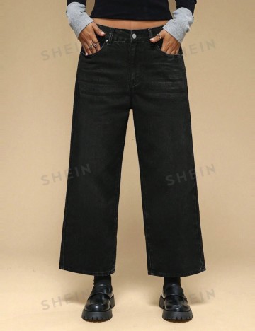 Jeans Shein Forever 21, negru