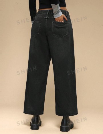 Jeans Shein Forever 21, negru