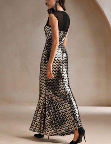 Rochie maxi Shein, mix culori
