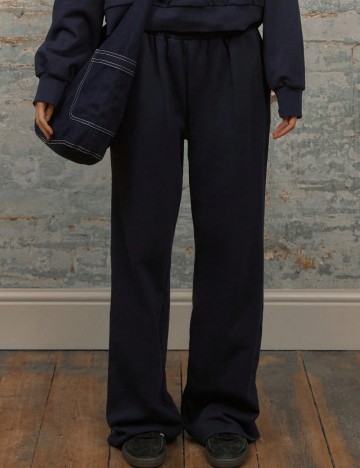 Pantaloni Shein MUSERA, albastru