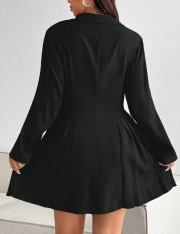 Rochie Tip Sacou Shein Curve+, negru