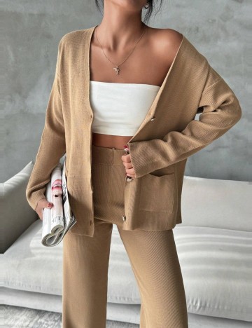 Cardigan Shein, bej