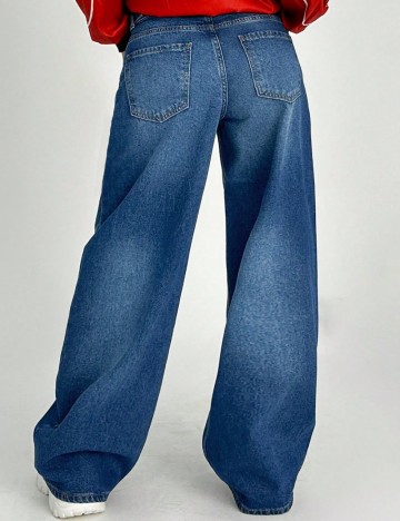 Jeans Shein, albastru denim