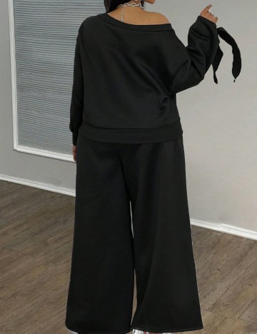 Compleu Shein Curve+, negru