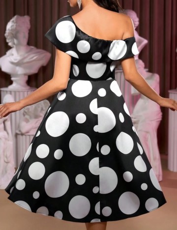 Rochie midi Shein Belle, mix culori