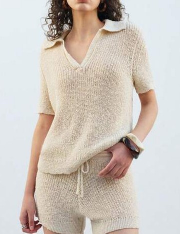 Tricou Shein, crem
