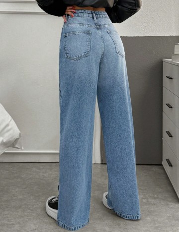 Jeans Shein, albastru