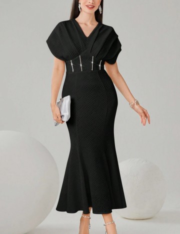 Rochie midi Shein, negru