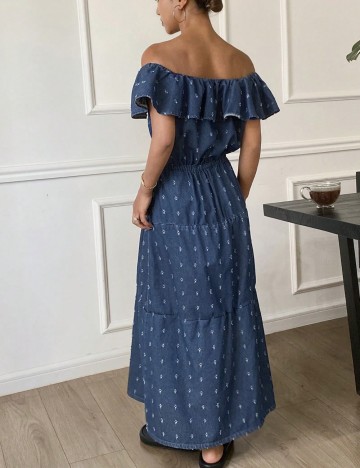 Rochie maxi Shein DAZY, albastru
