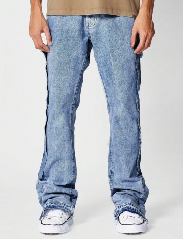 Jeans Shein SUMMON, albastru