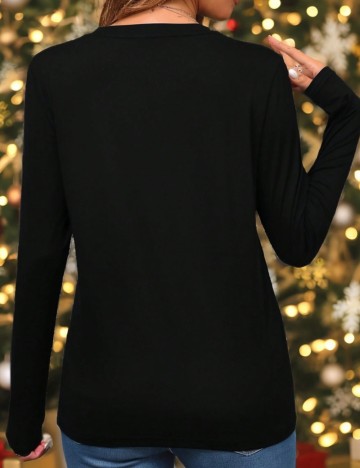Bluză Shein Curve+, negru