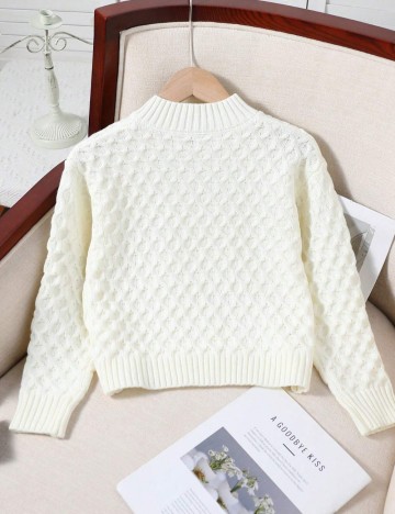Pulover Shein, crem
