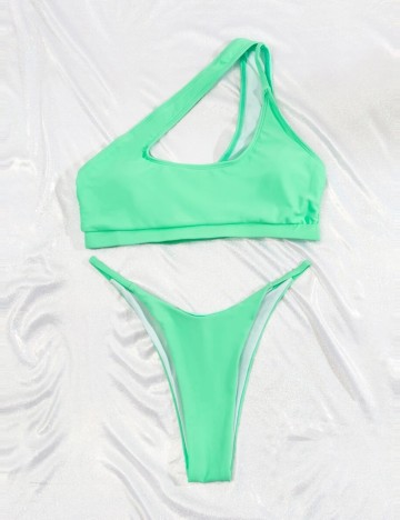 Costum de baie Shein, turcoaz