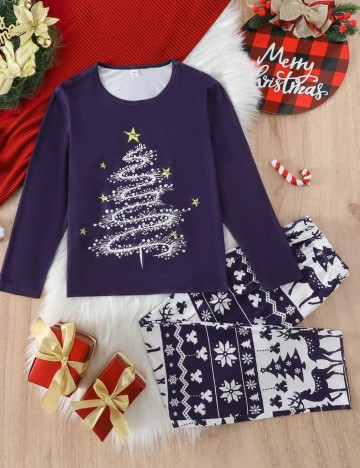 Compleu pijamale Shein, mix culori