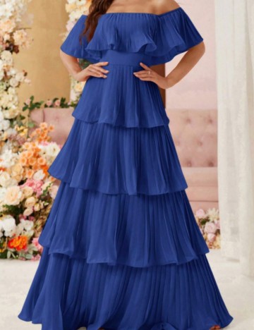 Rochie maxi Shein, albastru