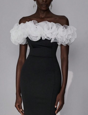 Rochie maxi Shein, negru