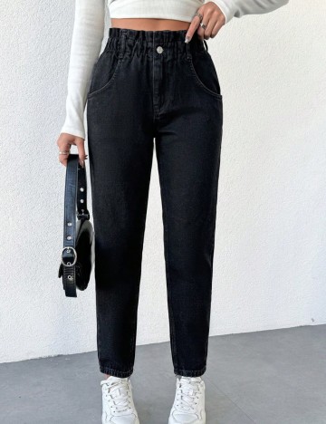 Jeans Shein, negru