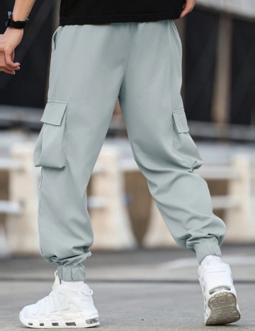 Pantaloni Shein, albastru
