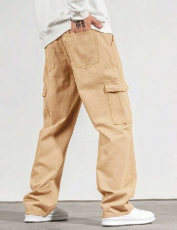 Jeans Shein MANFINITY, bej