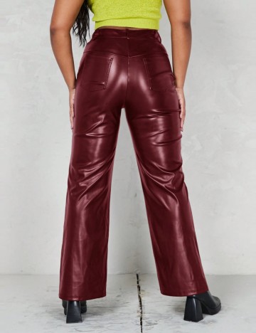 Pantaloni Shein, vișiniu