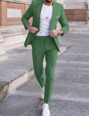 Costum Shein, verde