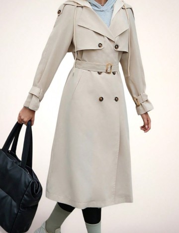Trench Shein, crem