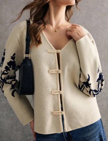 Pulover Shein, crem